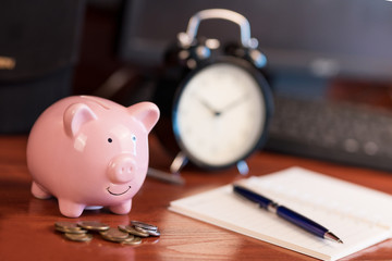 Piggy Bank, Concept of saving	