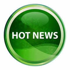 Hot News Natural Green Round Button