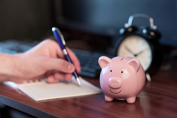 Piggy Bank, Concept of saving	