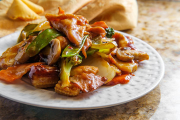 Szechuan Chicken Chinese Vegetables