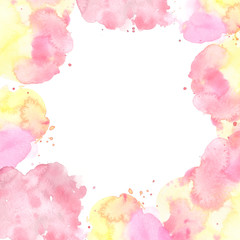 Watercolour abstract background.