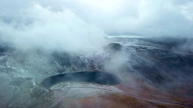 Kidney lake from Seven RIla Lakes