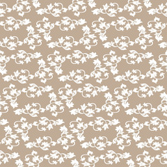 Seamless wall-paper in baroque style.