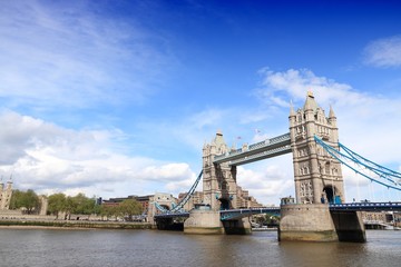 Fototapeta na wymiar Tower Bridge, London UK. London landmark. British places - London UK.