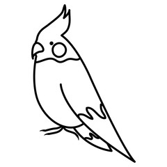 cute little bird adorable mascot