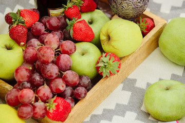  Fruit picnic. Picnic. Fruits
