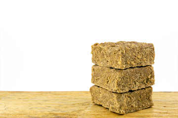 Boy Foot, ground peanut candy typical of Brazil, state of Minas Gerais. Sweet junin festival, made in the city of the piranguinho. Space for text