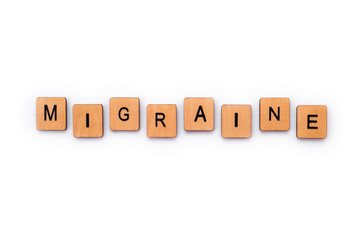 The word MIGRAINE