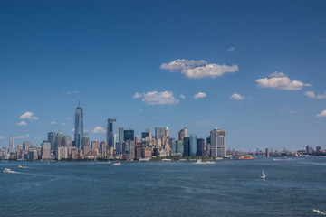 Fototapeta premium Manhatten Skyline w Nowym Jorku