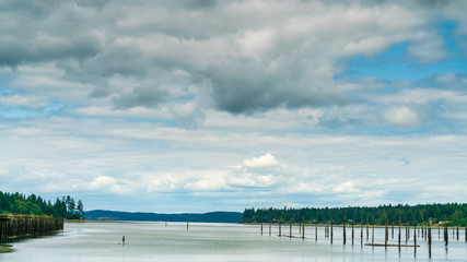 Fototapeta premium Paddle Board Puget Sound