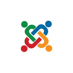 illustration of socialite icon