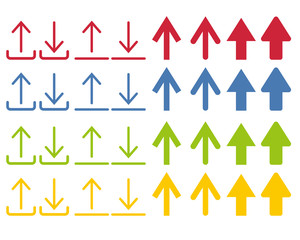 矢印　アイコン　矢　線