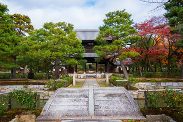 京都　建仁寺の紅葉