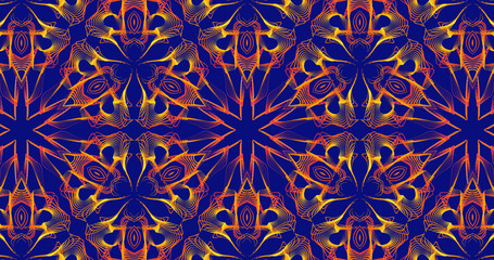 Fototapeta premium Multicolored Kaleidoscope Background
