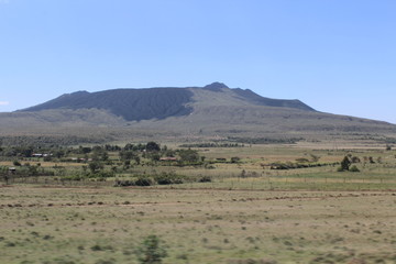 Fototapeta na wymiar Rift Valley in rural Kenya