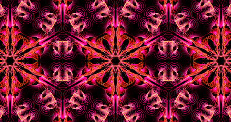 Multicolored Kaleidoscope Background