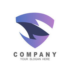 Shield letter s logo, strong logo, shield technology