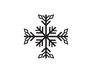 Snowflakes Logo Template