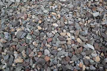 old stone tecture on railway in the countryside of Thailand