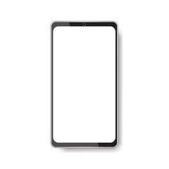 Smartphone isolated with blank screen