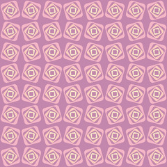 Vector swirl seamless pattern. Retro abstract geometric ornament for textile, prints, wallpaper, wrapping paper, web etc