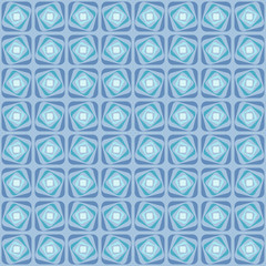 Vector swirl seamless pattern. Retro abstract geometric ornament for textile, prints, wallpaper, wrapping paper, web etc