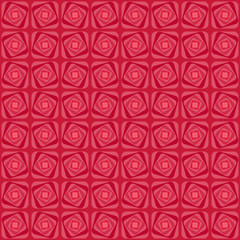 Fototapeta na wymiar Vector swirl seamless pattern. Retro abstract geometric ornament for textile, prints, wallpaper, wrapping paper, web etc