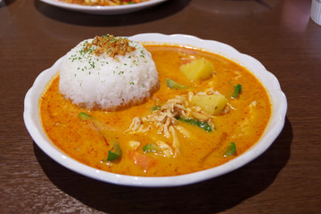 Thai curry rice