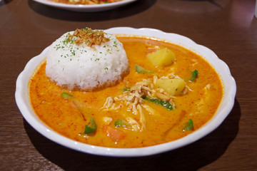 Thai curry rice
