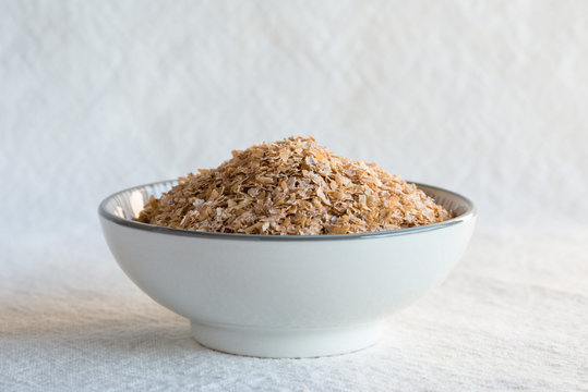 Wheat Bran in a Bowl