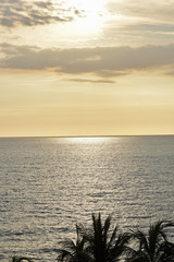 Golden Sunset at the Beach