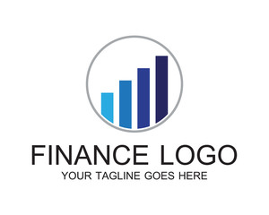 finance logo and symbols vector concept