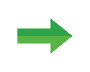 Arrow vector illustration icon Logo Template