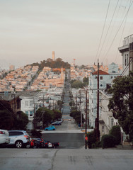Fototapeta premium San Francisco street,