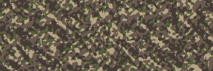 Fototapeta premium Camouflage background. Seamless pattern.Vector. 迷彩パターン