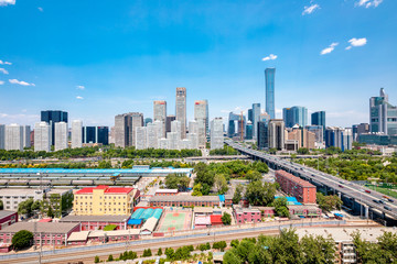 Fototapeta na wymiar Central Business District of Beijing