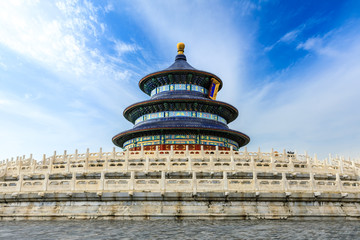 Temple of Heaven,the landmark of beijing,china.
