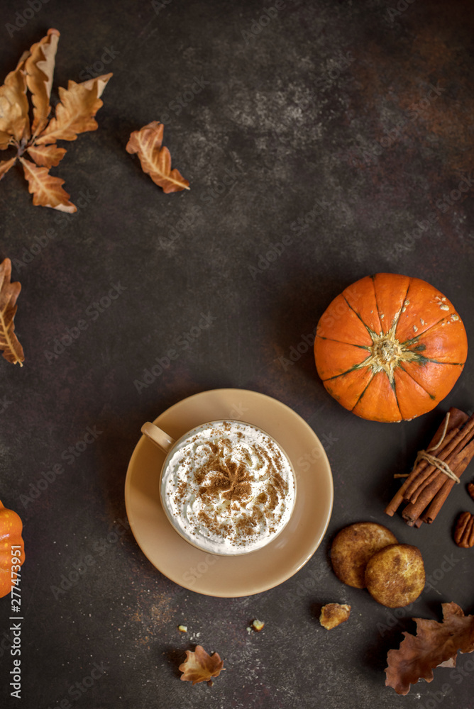 Wall mural Pumpkin Spice Latte