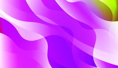 Template Modern Background With Curves Lines. For Elegant Pattern Cover Book. Vector Illustration with Color Gradient.