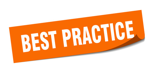 best practice sticker. best practice square isolated sign. best practice