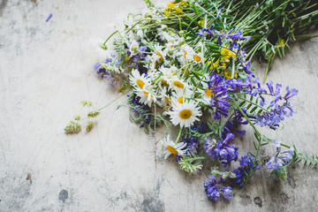 bouquet of  summer flowers