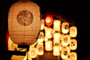 宵山　祇園祭　京都、日本
