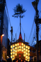 宵山　祇園祭　京都、日本