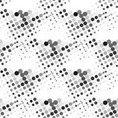 Modern halftone background meaningful dots Abstract futuristic backdrop.