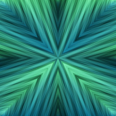 Obraz premium Aquamarine Striped Angular Background of Sea Colors.