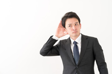 聞く・ビジネスマン