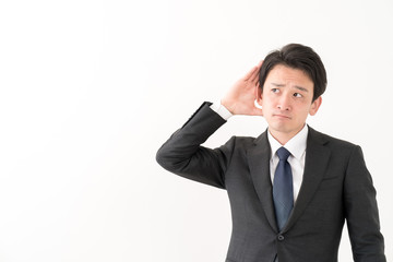 聞く・ビジネスマン