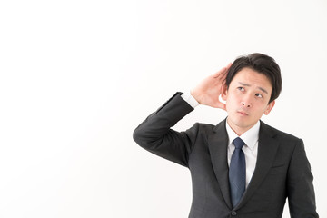 聞く・ビジネスマン