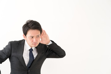 聞く・ビジネスマン