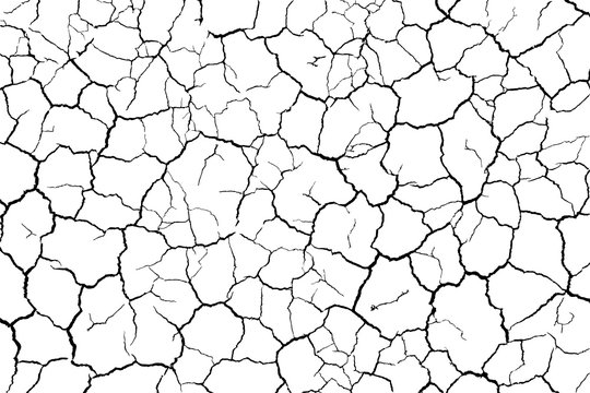 cracks ground for abstract background
